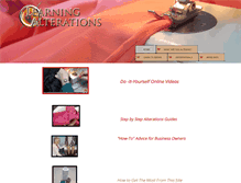 Tablet Screenshot of learning-alterations.com